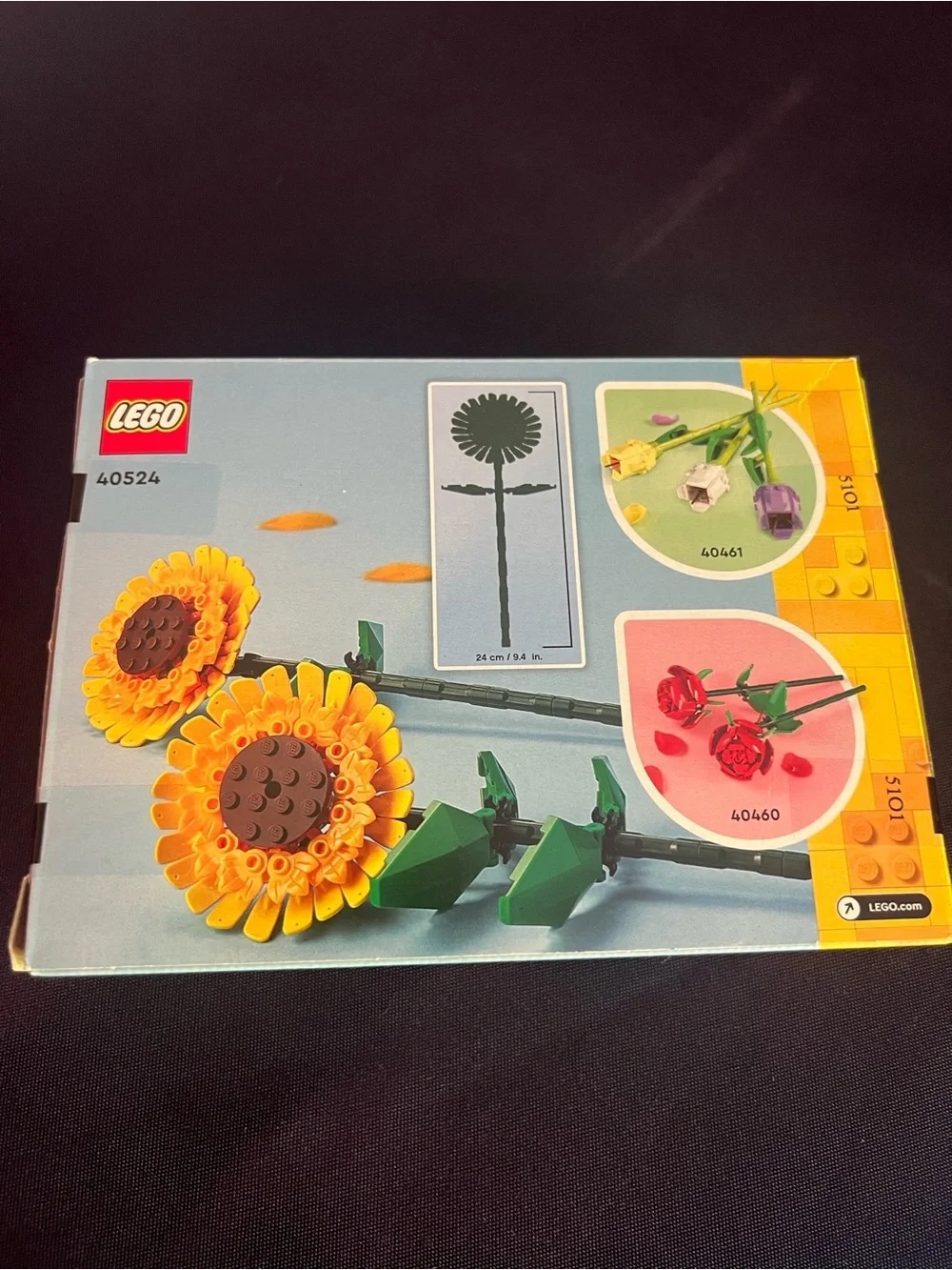 LEGO Yellow and Orange Sunflower Stems